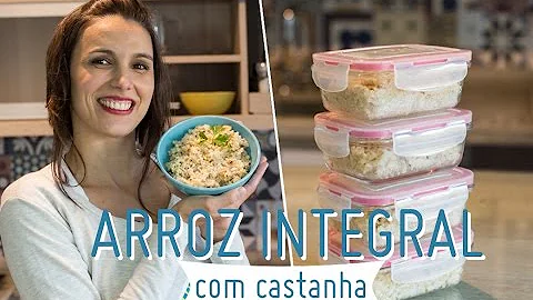 Pode se congelar arroz integral cozido?