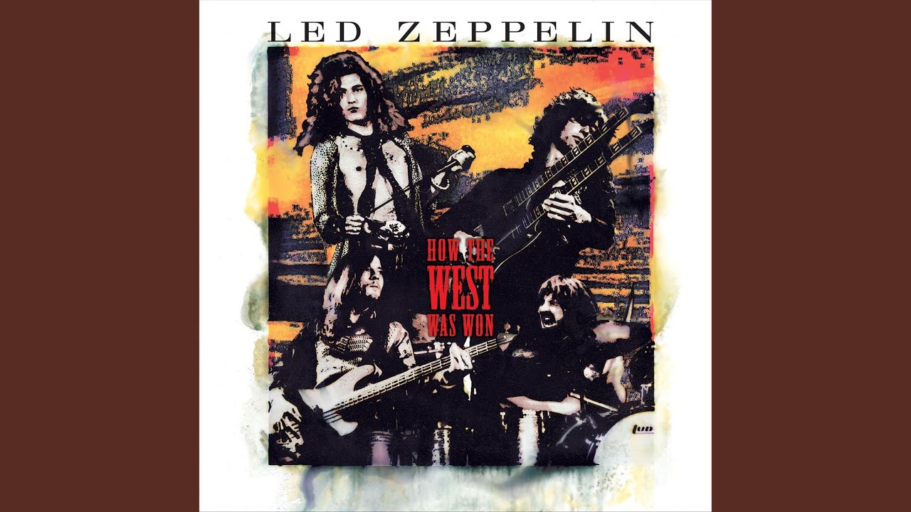 洋楽 LED ZEPPELIN LZ RIDER LA Drone (Live 1972) (Remaster) - YouTube