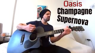 Download lagu Champagne Supernova - Oasis [Acoustic Cover by Joel Goguen]