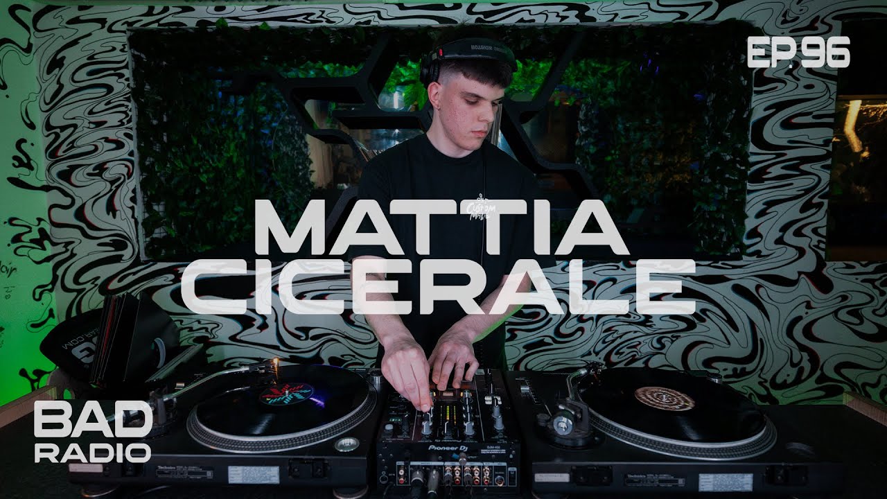 BADradio Ep. 96 | Mattia Cicerale | Hypnotic Techno Vinyl Mix