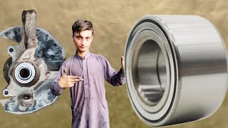 Toyota Corolla Front Wheel Bearing Replacement / how to change front wheel bearing #videos