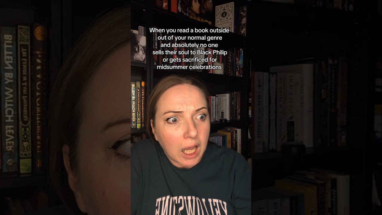 Когда читаешь слишком много народных ужасов ☠️🌱📖 