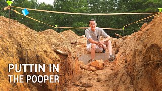 ICF Mountain Homestead: Installing the Septic System