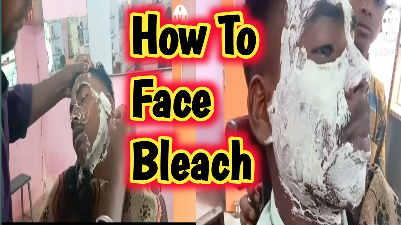 Face Bleach Karne Ka Sahi Tarika/ How To Face Bleach at Home/Face Bleach Kaise Karte Hai