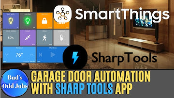 SmartThings & SharpTools | Open Garage Upon Arrival