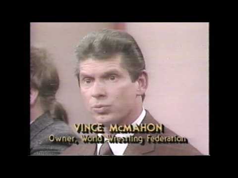 Vince McMahon Vs. Phil Donahue, Bruno Sammartino, Superstar Billy Graham and Dave Meltzer - 1992 TV