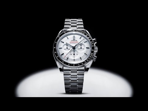 The Speedmaster Moonwatch in White | OMEGA