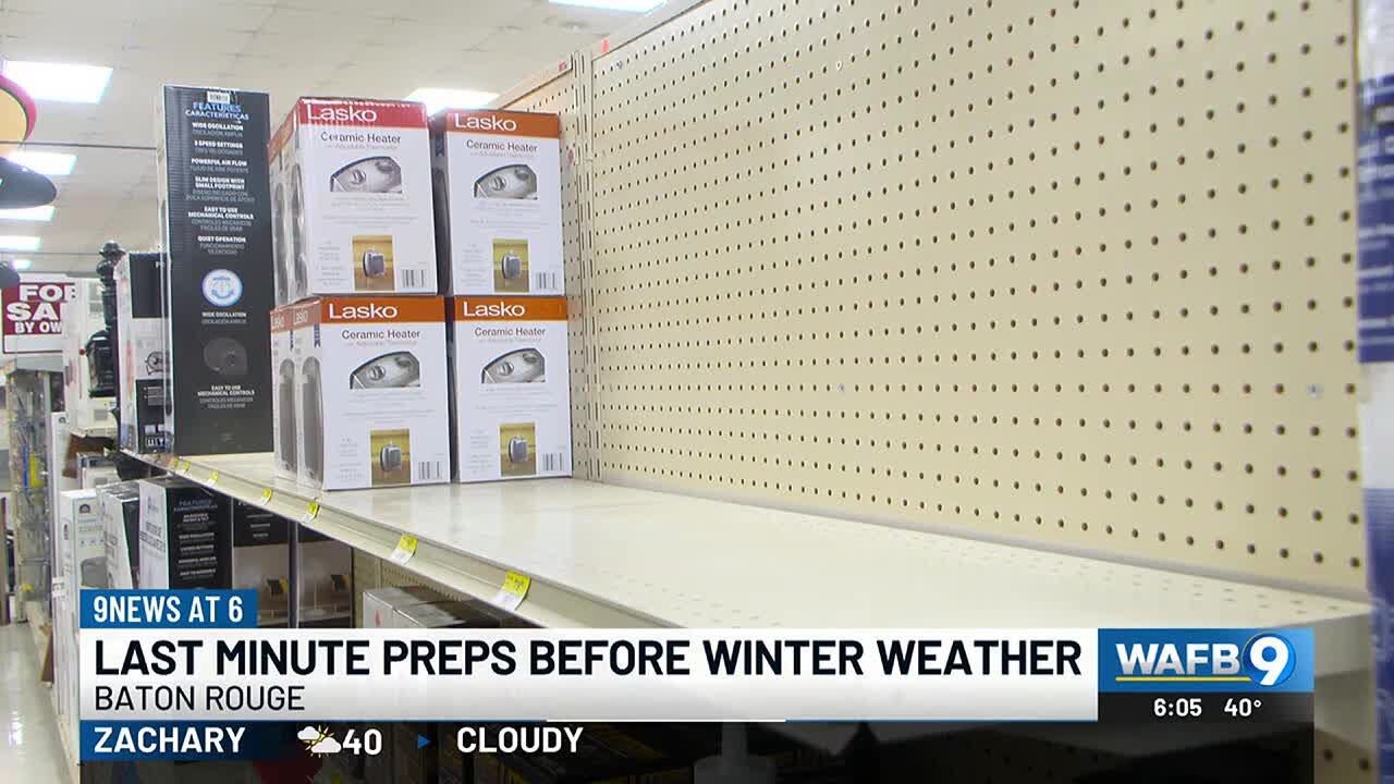 Final preparations underway ahead of winter storm - YouTube