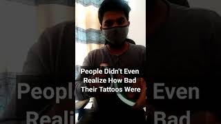 People Didn’t Even Realize How Bad Their Tattoos Were #shorts #tiktok