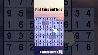 Number Match - Find Pairs and Tens - 9:16 - EN - v2 screenshot 2