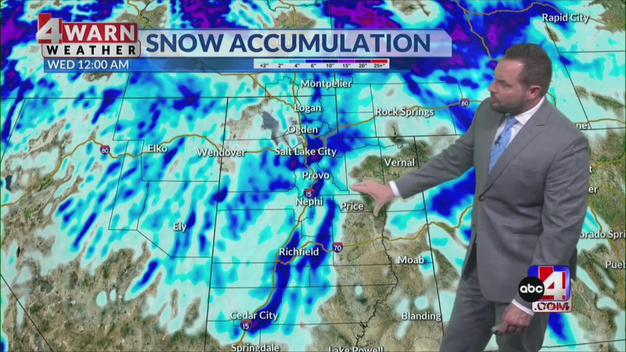 Active weather to kick off the workweek - YouTube