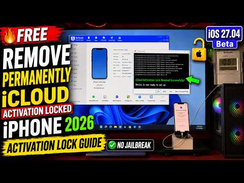 FREE 🔓 Permanently Erase/Rub “iPhone Locked to Owner” Without Jailbreak (No Apple ID or Password!)✅