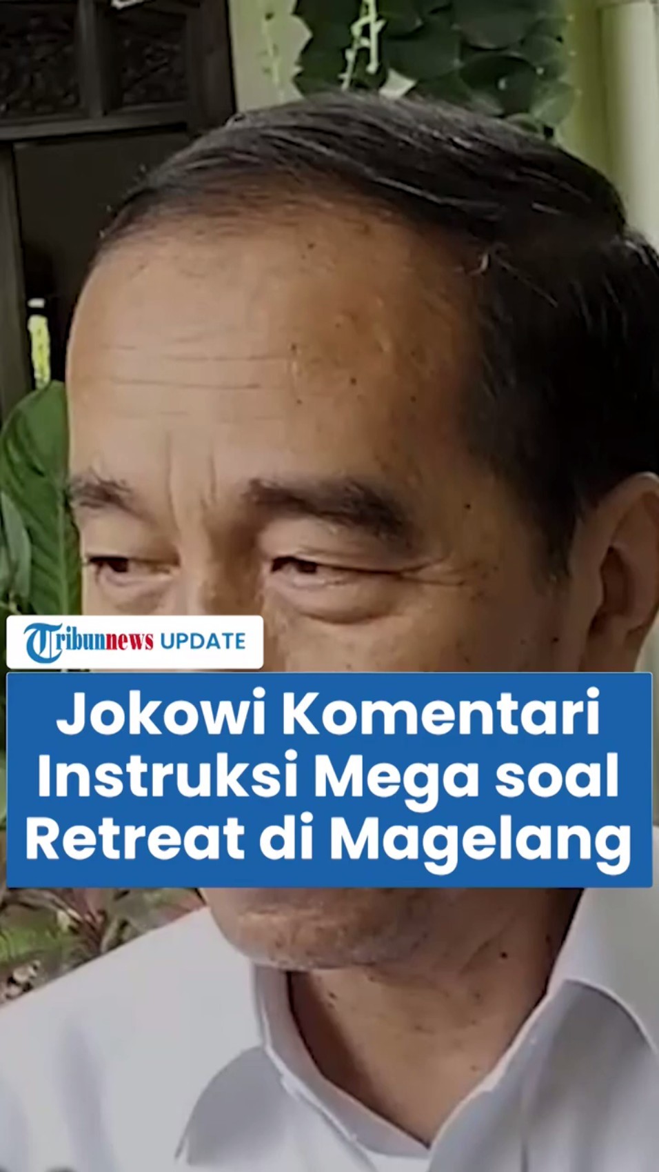 Respons Jokowi soal Instruksi Megawati agar Kader PDIP Tunda Ikut Retreat di Magelang