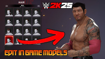 WWE 2K25 - How To Edit In-Game Models (Tutorial)