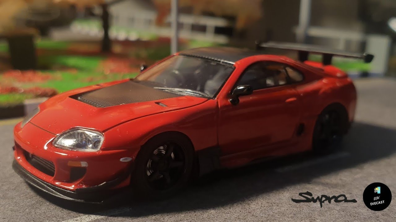 ignition model Ridox gスープラ 赤 1/43 Ignition Model 1:43 Toyota Supra (JZA80) TOP SECRET 