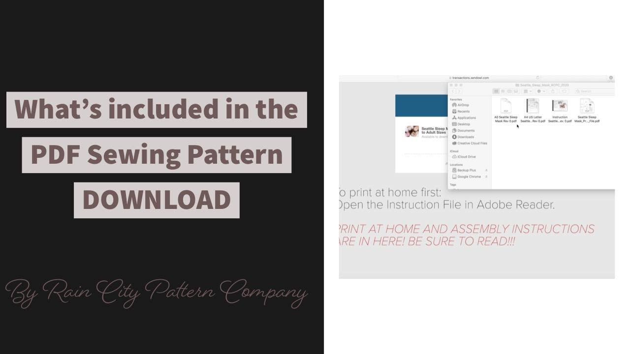 FAQs – Rain City Pattern Company