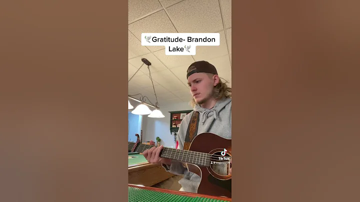 Gratitude- Brandon Lake Cover