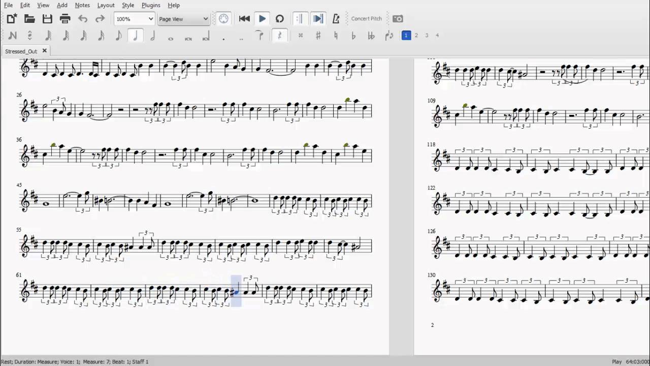 stressed out twenty one pilots trumpet sheet music youtube heathens violin sheet music