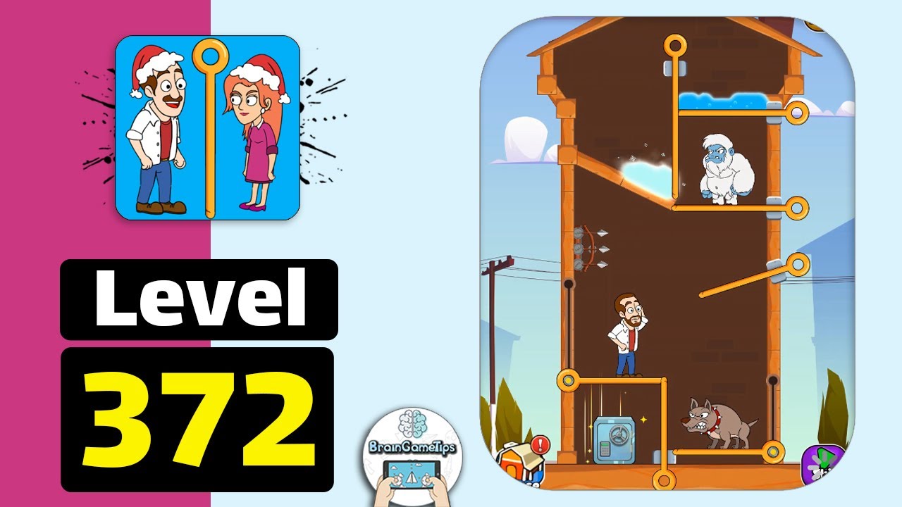 Home Pin: Pull The Pin Puzzle - Level 372 Walkthrough