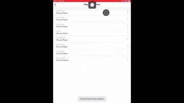 QS Netball app: How to create and start a new match
