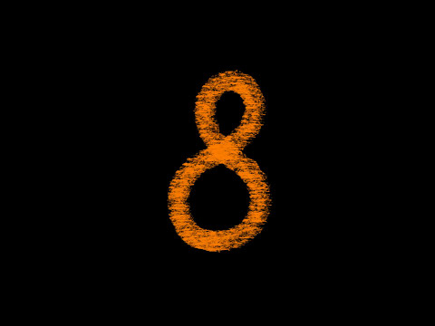 Chalk Writing Countdown