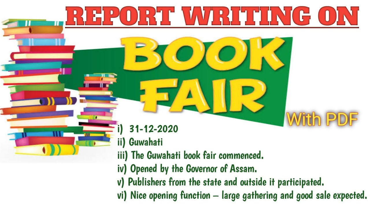 report writing on guwahati book fair