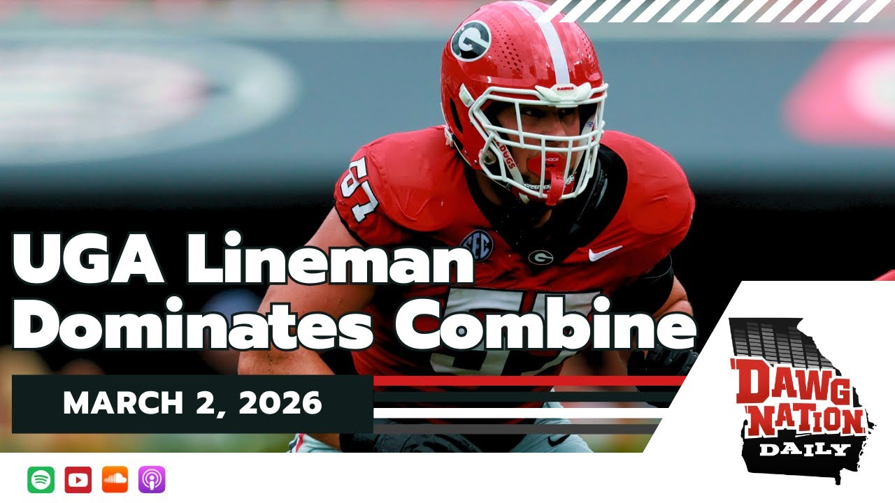 Former UGA player creates incredible buzz at NFL combine | DawgNation Daily