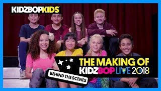 the making of kidz bop live 2018 behind the scenes