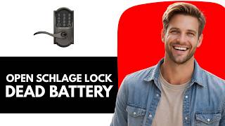 How To Open Schlage Keypad Lock With Dead Battery