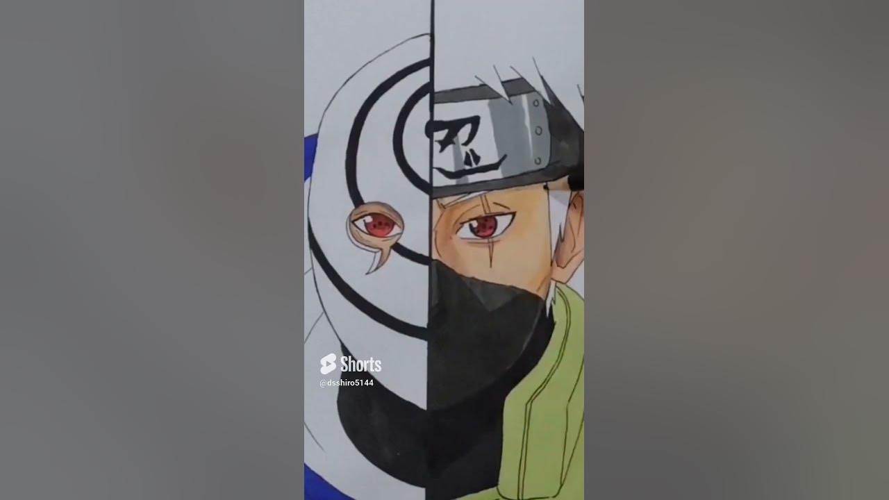 Obito e Kakashi Aprenda a Desenhar Animes – Animes Otaku