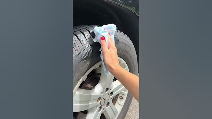 Make your car tires shine with a touch of Vaseline! #CarCareTips #DIYDetailing  #AutoDetailing