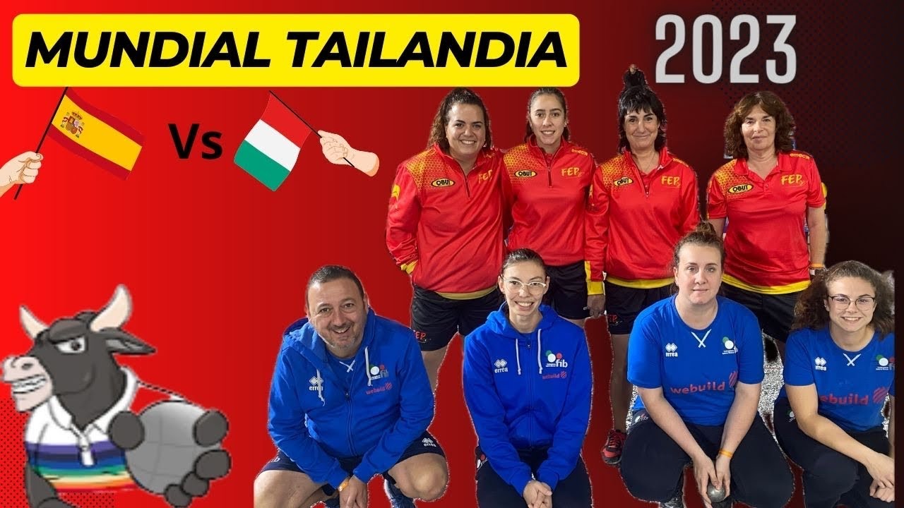 Miniature : España vs Italia - Primera partida del Suizo Mundial Thailandia 2023