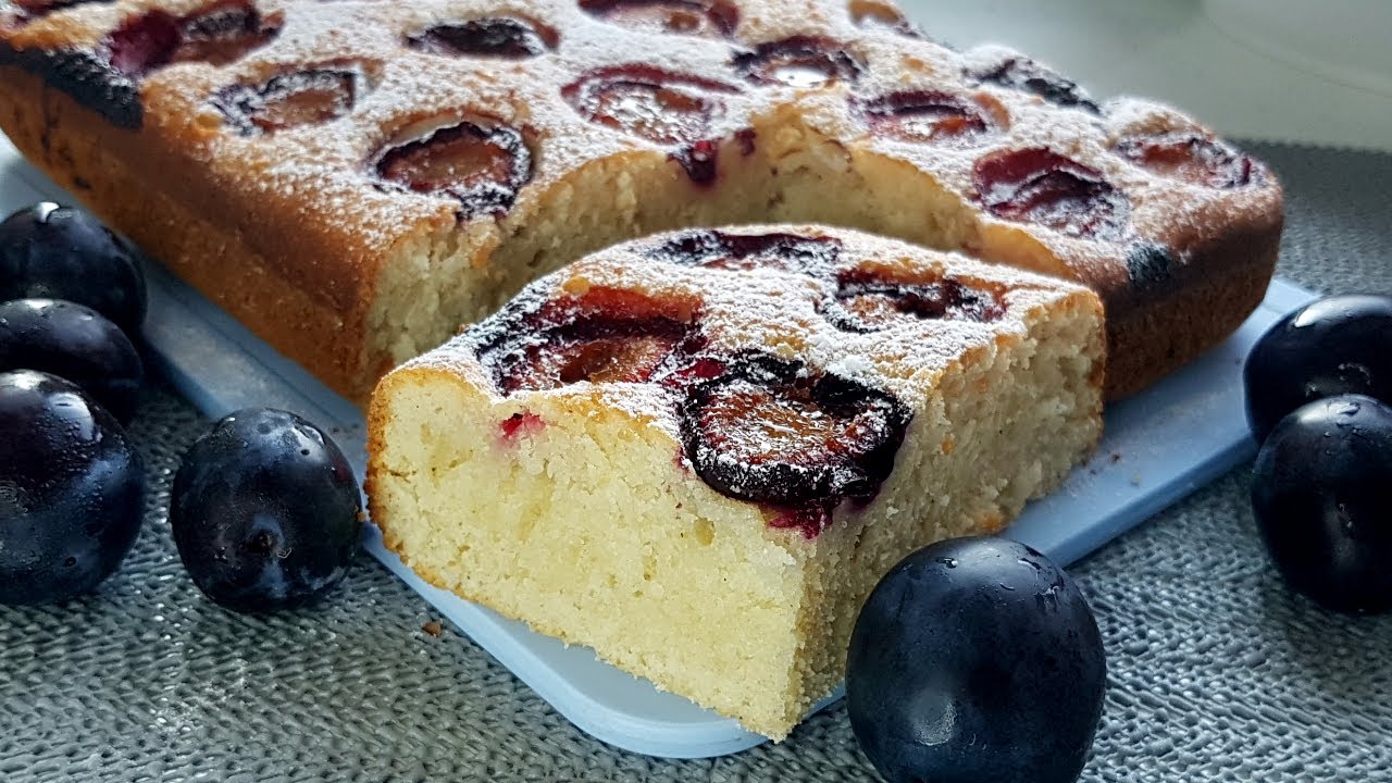 Plum Coffee Cake Recipe // How to make Coffee Cake at home YouTube