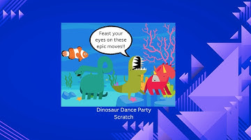 Dinosaur Dance Party | Scratch Tutorial | Sheba Ashley