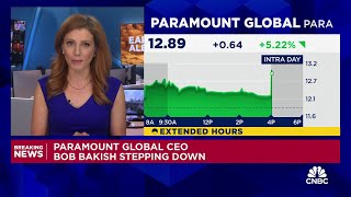 Paramount Global CEO Bob Bakish stepping down