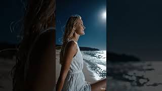 🌙✨ Night time at the beach feels like a gentle hug for the soul.