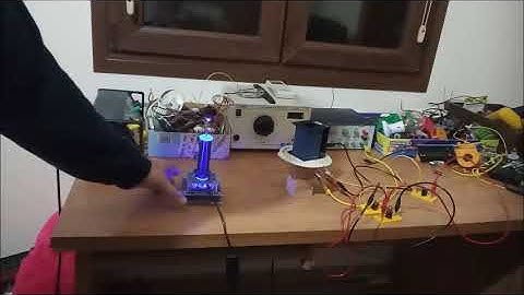 Tesla coil wireless power transmission!!!