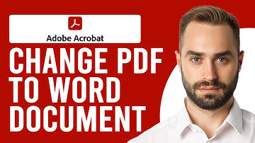 How to Change PDF to Word Document (How to Convert PDF File to Word Document)