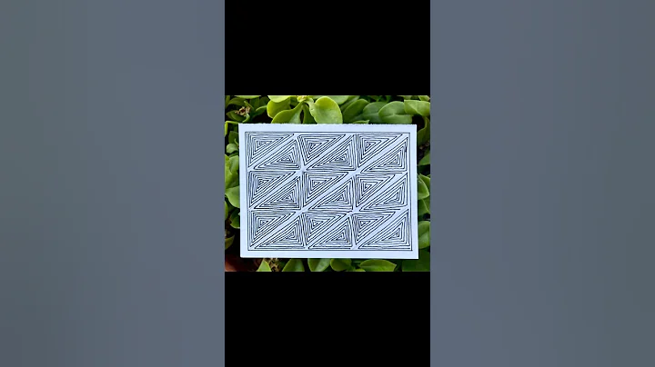 Zentangle art for beginners #youtubeshorts || Day 46/100 days project 🧚🫧