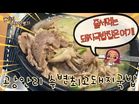 (부산맛집)(광안리) 수변최고돼지국밥! 광안리에서 국밥집을 딱 한군데만 가야한다면? 광안리 주민이 추천하는 곳!