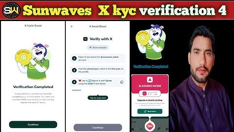 SunWaves X KYC Verification 4 | Sunwaves KYC Kaise Kare | KYC Problem Solve..