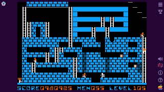 Lode Runner Professional - Level 105