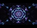 Limitless Techno Neon Passage Forward Gliding Loop Video [4K]