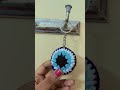 Evil Eye Keychain #meesho #crochet #amazon #flowers #evileye #crochetkeychain #flipkart #diy #craft