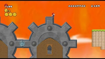 Newer SMBW Custom Level- Industrialized Skyway (Edited)