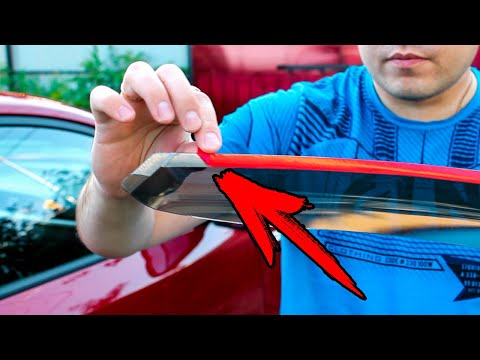 Как приклеить ветровики 👈 ВСЁ ПРОСТО!