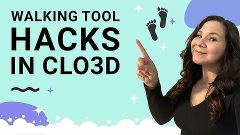 💫 Clo3D Tips | Part 1 Walking Tool