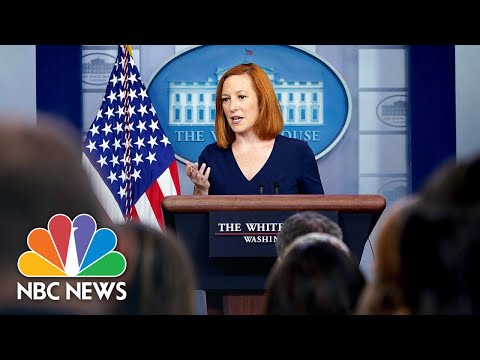 Live: White House Holds Press Briefing - NBC News