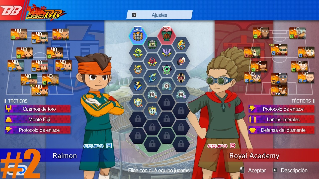 INAZUMA ELEVEN: Heroes' Victory Road #2 | Vamos a por el Raimon de GO