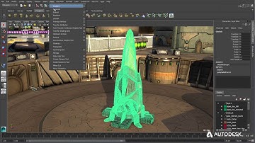 Maya LT game modeling tools video